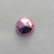 MOT.PAILL.N.11 CABOCHON FACC.8MM ROSA MET.