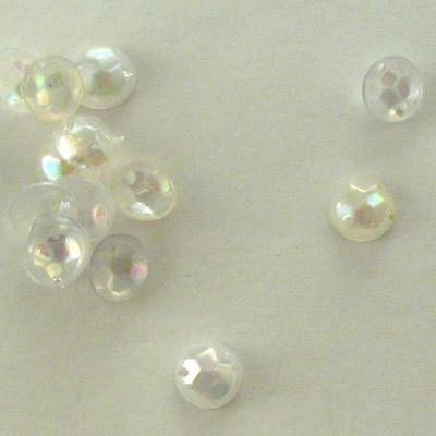 MOT.PAILL.N.12 CABOCHON LISCIO 6MM TRASPARENTE IRIS