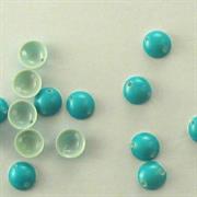 MOT.PAILL.N.12 CABOCHON LISCIO 6MM CELESTE OPALINO