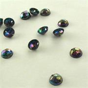 MOT.PAILL.N.12 CABOCHON LISCIO 6MM PAVONE