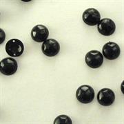 MOT.PAILL.N.12 CABOCHON LISCIO 6MM NERO