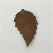 MOT.PAILL.N.13 FOGLIA 13x24MM MARRONE MET.