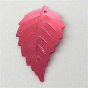 MOT.PAILL.N.13 FOGLIA 13x24MM ROSA SCURO MET.