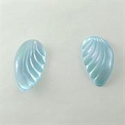 MOT.PAILL.N.23 FOGLIA 18x32MM AZZURRO IRIS