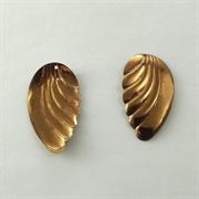 MOT.PAILL.N.23 FOGLIA 18x32MM BRONZO