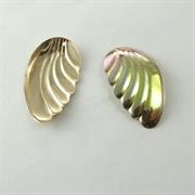 MOT.PAILL.N.23 FOGLIA 18x32MM ORO