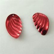 MOT.PAILL.N.23 FOGLIA 18x32MM ROSSO MET.