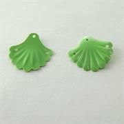 MOT.PAILL.N.24 VENTAGLIO 15x17MM VERDE CHARO OPALINO