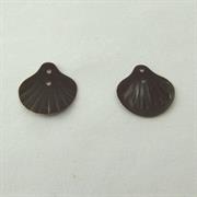 MOT.PAILL.N.26 CONCHIGLIA 13MM MARRONE OPALINO