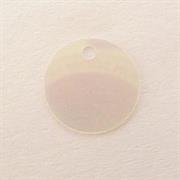 MOT.PAILL.N.34 TONDO 25MM TRASPARENTE IRIS FORO LATER.POLIEST.