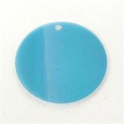 MOT.PAILL.N.34 TONDO 25MM BLU CINA IRIS FORO LATERALE