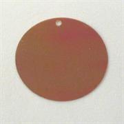 MOT.PAILL.N.34 TONDO 25MM MARRONE IRIS FORO LATERALE