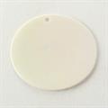 MOT.PAILL.N.34 TONDO 25MM BIANCO ORIENTALE FORO LATERALE