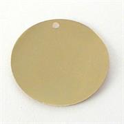 MOT.PAILL.N.34 TONDO 25MM ORO FORO LATERALE (POLIESTERE)