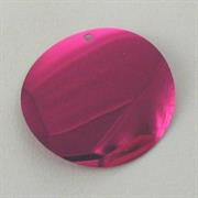 MOT.PAILL.N.34 TONDO 25MM FUXIA MET.FORO LATERALE