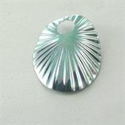 MOT.PAILL.N.57 VENTAGLIO 18x22MM TURCHESE MET.IRIS