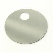 MOT.PAILL.N.61 TONDO 20MM ARGENTO FORO LATERALE