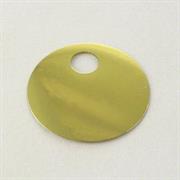 MOT.PAILL.N.61 TONDO 20MM ORO FORO LATERALE