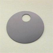 MOT.PAILL.N.61 TONDO 20MM CHIARO DI LUNA FORO LAT.