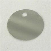MOT.PAILL.N.66 TONDO 16MM ARGENTO FORO LATERALE PICCOLO - POLIESTERE