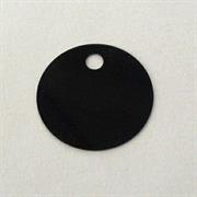MOT.PAILL.N.66(11) TONDO 14MM NERO FORO LATERALE PVC
