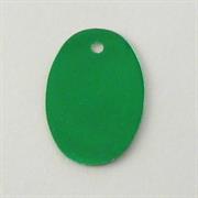 MOT.PAILL.N.69 OVALE 12x18MM VERDE MET.