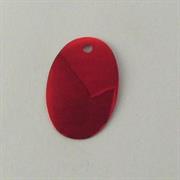 MOT.PAILL.N.69 OVALE 12x18MM ROSSO MET.