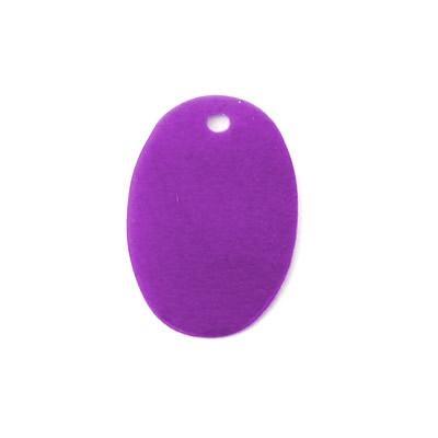 MOT.PAILL.N.69 OVALE 12x18MM VIOLA OPALINO