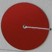 PAILLETTES SFUSE MM12 ROSSO METALLIZZATO POLIESTERE SOTTILE 4061