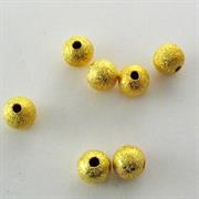 PERLA DIAMANTATA PUNTINATA 6MM GALV.ORO NICHEL FREE IN RAME