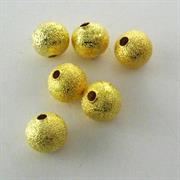 PERLA DIAMANTATA PUNTINATA 8MM GALV.ORO NICHEL FREE IN RAME