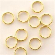 ANELLINO BRISE' INT.4MM EST.6MM GALV.ORO NICHEL FREE (5 GR=68 PZ.CIR