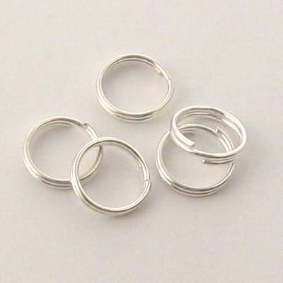 ANELLINO BRISE' INT.8MM EST.10MM GALV.ARGENTO-NIC.FREE(5GR=28 PZ.CIR