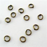 ANELLINO INT.2,5MM EST.4MM GALV.OTTONE ANTICO NICHEL FREE