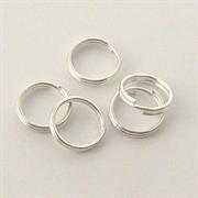 ANELLINO BRISE' INT.5MM EST.6MM GALV.ARGENTO (FF074)