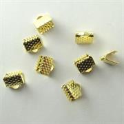 CAPOCORDA DENTI MM6x8 GALV.ORO NICHEL FREE