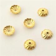 COPPETTA LISCIA FIORE MM6 GALV.ORO