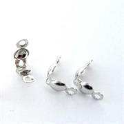 FERMANODO 4MM GALV.NICHEL CON 2 ANELLI TERMINALI