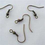 MONACHELLA C/MOLLA E PALLINA GALV.OTTONE ANTICO NICHEL FREE