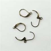 MONACHELLA CHIUSA 13MM GALV.OTTONE NICHEL FREE GANCIO FRANCESE(RAME)