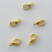 CHIUSURA MOSCHETTONE MM10 GALV.ORO NICHEL FREE (FERRO)