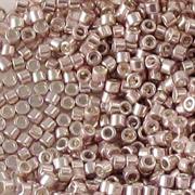 DELICA MIYUKI 11/0 GALVANICA ORO BIANCO 1,6MM (80798)