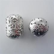 BARILOTTO 28x20MM GALV.NICHEL FILIGRANA