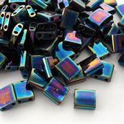 TILA MIYUKI 5x5x1,9MM BLU PAVONE AB (82459)