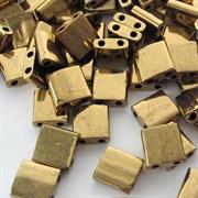 TILA MIYUKI 5x5x1,9MM BRONZO CHIARO METALLICO (82460)