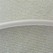 TUBOLARE BIANCO TRASP.SATINATO 4MM IN PVC (401S)