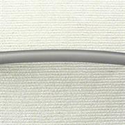 TUBOLARE GRIGIO TRASP.SATINATO 4MM IN PVC (422S)