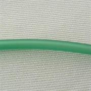TUBOLARE VERDE TRASP.SATINATO 4MM IN PVC (442S)