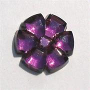 PIETRE VETRO FIORE 14MM AMETISTA 202