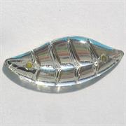 PIETRE VETRO FOGLIA 25X10MM CRISTALLO 101